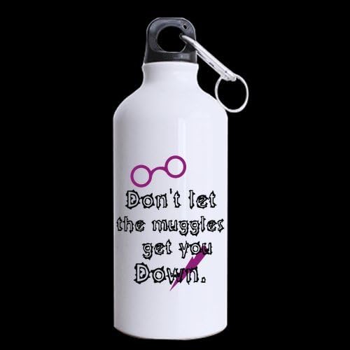 Fashion Design Don't Let the Muggles Get You Down Sports Bottle -13.5 Ounces