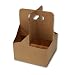 LBP Manufacturing 29530 4-Cup Jumbo Drink Carrier, 7-1/4" Length x 7-1/4" Width x 10-1/4" Height (Case of 200)