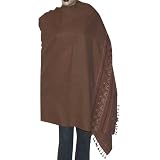 Winter Accessories Tribal Embroidered Woolen Shawl 80 x 40 inches