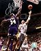 Jason Kidd Hand Signed Home Lay Up vs Shaq 8x10 Photograph