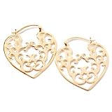 925 Fusion&trade; Heart Swirl Earrings