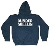 Dunder Mifflin Adult HOODED Hoodie Sweatshirt - Assorted Colors/Sizes