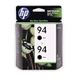 BLACK + COLOR INK For HP PSC 1610 2355 2610 2710 #94 95