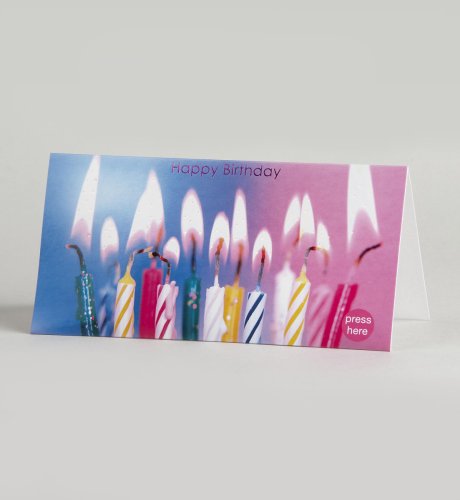 Light-Up Candles Card