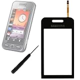 Samsung S5230 (GT-S5230, GT S5230W) Tocco Lite Touch Screen Digitizer Lens screen in BLACK ** with opening tool and guide** - Hi-TECH ESSENTIALS