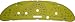 2001-2004 Caviler with tach replacment gauge face with a yellow background and purple night time color. Image