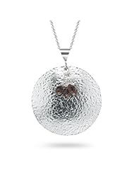 Smokey Quartz Briolette Pendant in Sterling Silver