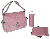 Watermelon Corduroy Laminated Buckle Diaper Bag