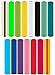 Firefly Craft Heat Transfer Vinyl HTV Bundle Pack for Silhouette and Cricut Iron On, Includes 15 Rolls of Best Selling Iron On Colors - 12