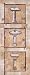 Vintage Sinks I - Poster by Kate and Liz Pope (8x20)