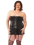 Leather Corset Dress