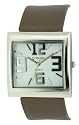 Citron Ladies Fashion Watch with White Dial and Brown Strap