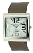 Citron Ladies Fashion Watch with White Dial and Brown Strap