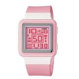 Casio Womens LDF20-4AV Digital Pink Resin Stra
