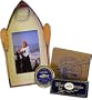 Wild Alaskan Smoked Salmon Seafood Set with Photo Frame - Kosher Gourmet Food Gift Basket