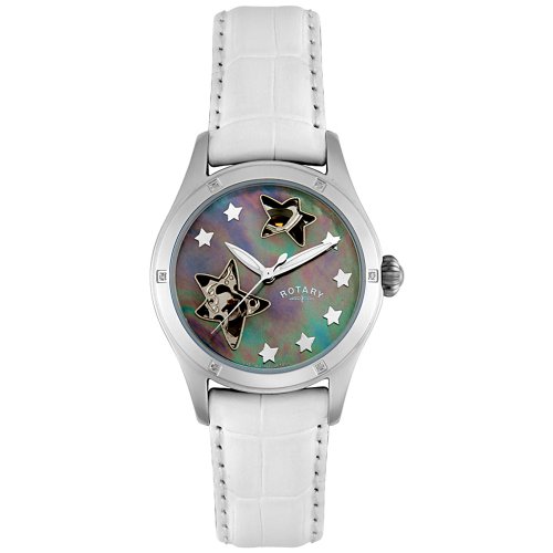 Rotary Women's RLS00027/38 Rocks Collection Automatic Diamond Watch