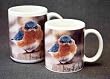 Mug 11 oz. Mad Bluebird/Set of 4 Mugs