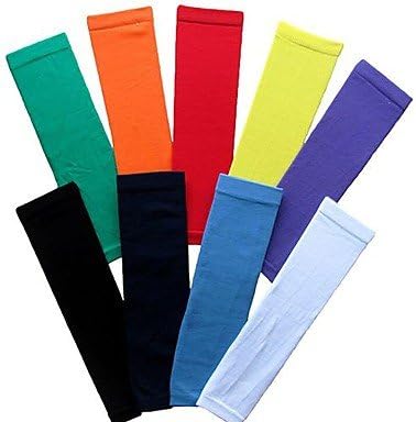 ViCreate Coway Professional Sports Breathable Cotton Protection Arm Protective Gear Average Size(Assoetrd Color) , Black