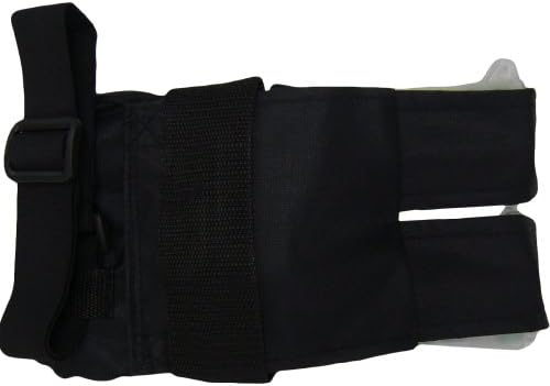 Zephyr Sports 2 Pod Paintball Harness Belt - Black