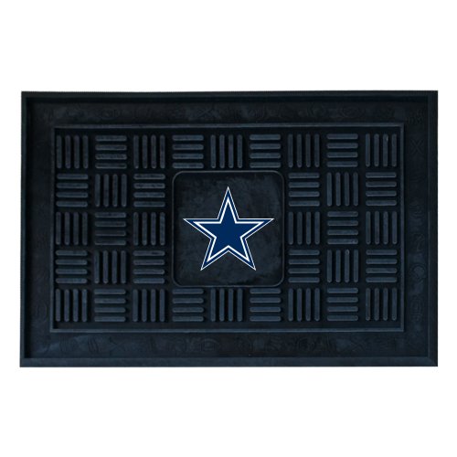 Fan Mats 11440 NFL Dallas Cowboys Medallion Door Mat