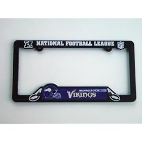 MINNESOTA VIKINGS LICENSE PLATE FRAME
