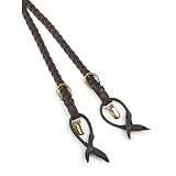 Paul Fredrick Braided Leather Adjustable Braces