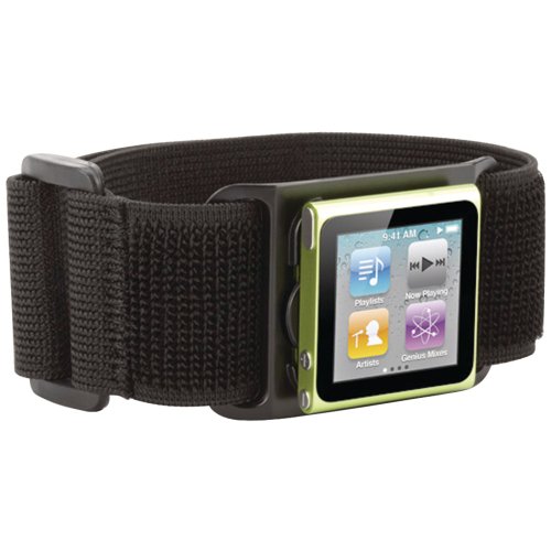 Griffin AeroSport Adjustable Armband Case for iPod nano 6G (Black/Gray)
