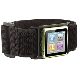 Griffin AeroSport Adjustable Armband Case for iPod nano 6G (Black/Gray)