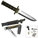 Jungle King 14 Hunting Knife with Nylon Sheath