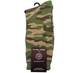 Mens Camouflage Style Mid-calf Socks 6 Pair Pack