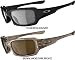 Oakley Fives 3.0 Men's Active Lifestyle O Matter Racewear Sunglasses - Color: Brown Smoke/Dark Bronze, Size: One Size Fits All