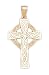 14k Celtic Cross Pendant