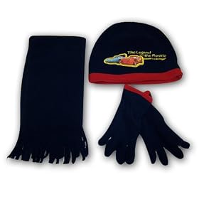 Disney Pixar Cars Lightening Mcqueen Boy's Fleece Hat, Scarf and Glove Set (4-7)