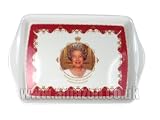 from Leonardo Diamond Jubilee Small Melamine Tray, H M Queen Elizabeth II