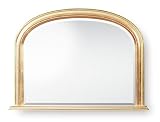 Gilt Overmantle Plain Glass 44 x 31 Mirror