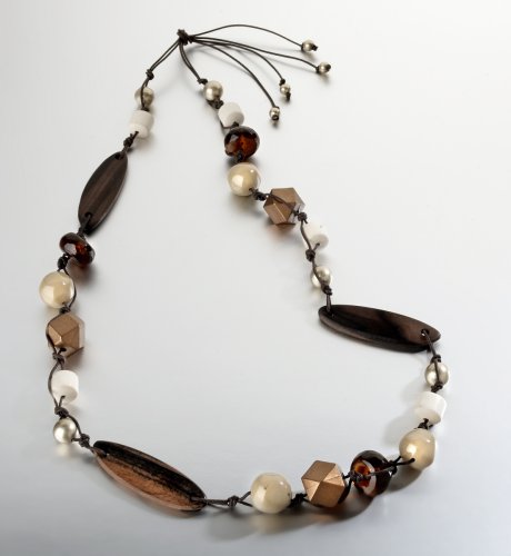 Knotted Bead Necklace