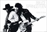 IMAGE OF Professionally Framed Bruce Springsteen (Born to Run) Music Poster Print - 24x36 with RichAndFramous Black Wood Frame