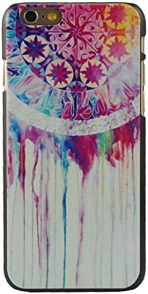 DVANES Painting Colorful Dream Catcher Campanula Pattern On Hard Back protective shell Case Cover for iPhone 6 4.7 inch