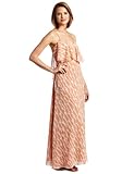 BCBGeneration Women's Flounce Cami Maxi Dress
