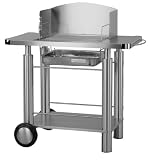 Eigenschaften HEIBI  / CUCCINO-MOBIL, fahrbarer Grill, komplett aus Edelstahl, Steellif