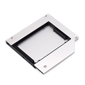 2.5" /9.5mm 2ND HDD HARD DRIVE caddy for Dell Latitude E6400 E6500 E6510 E6410 E4300 E4310: Computers &amp; Accessories