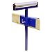 Trojan TR-10 10-Inch Roller and Bracket for Mounting on 2-Inch Lumber
