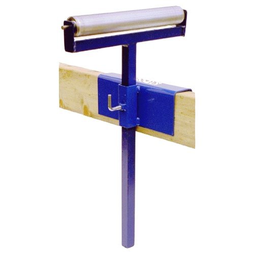 Trojan TR-10 10-Inch Roller and Bracket for Mounting on 2-Inch Lumber