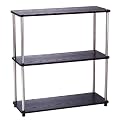 3 Tier Bookshelf - Black