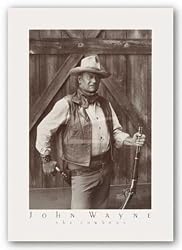 John Wayne - The Cowboys by Bob Willoughby 24.75"x16.75" Art Print Poster