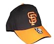 San Francisco Giants Hat 1972-82 Black Throwback Fitted Cap by American Needle