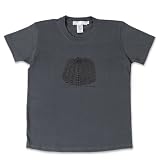 かぼちゃ Tシャツ（チャコール）（XS） : 草間彌生の画像