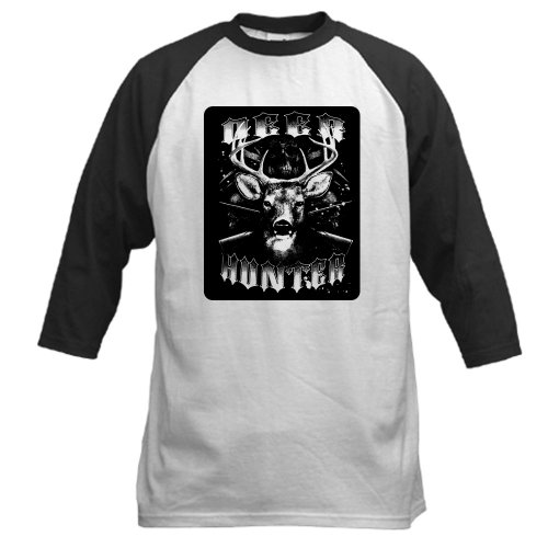 Artsmith, Inc. Baseball Jersey Deer Hunter Buck Rack and Rifles