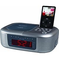 Emerson iC2196 iPod Dock Alarm Clock Radio