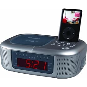 Emerson iC2196 iPod Dock Alarm Clock Radio by 
